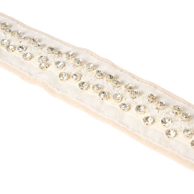 Ceinture Nelly en coton écru INES DE LA FRESSANGE PARIS