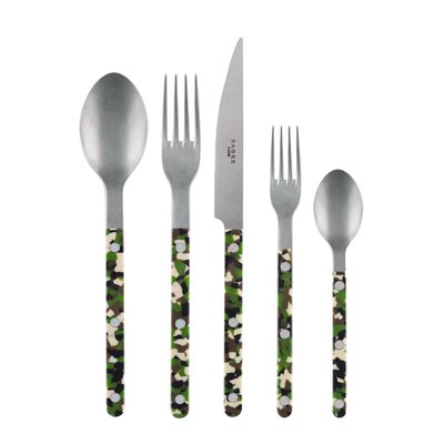 Set de 5 couverts de table, Bistrot Vintage SABRE