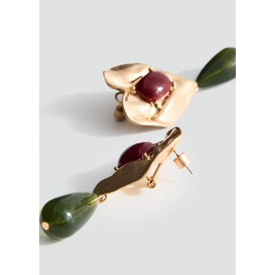 Boucles d'oreilles résine combinées MANGO