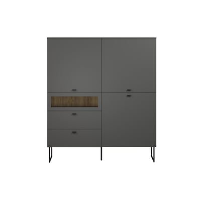 Buffet haut 3 portes, 2 tiroirs - VELA CALICOSY