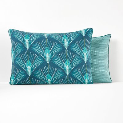 Funda de almohada de percal de algodón puro, Pampelune LA REDOUTE INTERIEURS