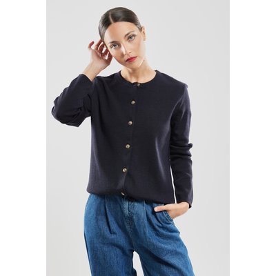 Cardigan à boutons dorés VANNES ARMOR-LUX