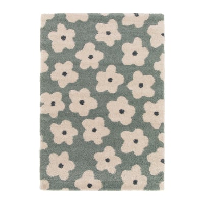 Tapis enfant épais et confortable FLEURS AFK LIVING