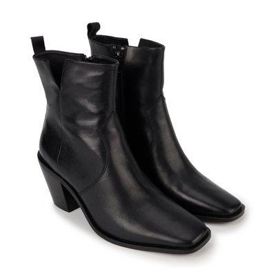 Bottines à Talons Nour Cuir Brillant BONS BAISERS