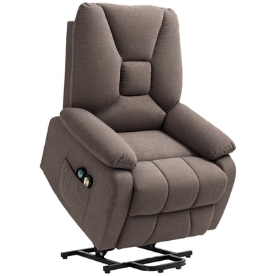 Fauteuil releveur multifonctionnel Lin (100% HOMCOM