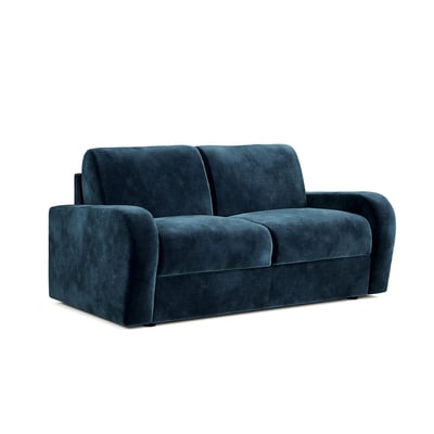 Jay-Be® Deco Luxe Velvet 2 Seater Sofa Bed with Deep Sprung Mattress JAY-BE