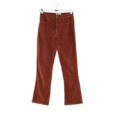 Pantalon droit en coton - Très Bon État ROUJE