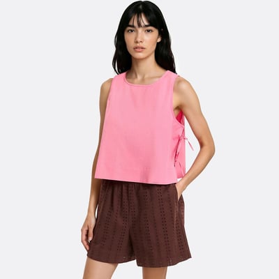 Top sans manches à nouer sur les côtés LA REDOUTE COLLECTIONS