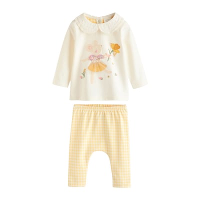 Legging & haut manches longues bébé, 2 pièces NEXT