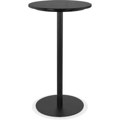 Table haute en métal, effet marbre, Divin KOKOON DESIGN