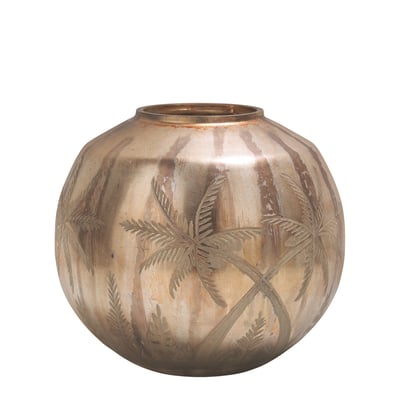 Vase en verre BLANC D’IVOIRE