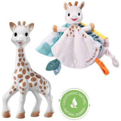 Coffret Sophie la girafe et son doudou SOPHIE LA GIRAFE