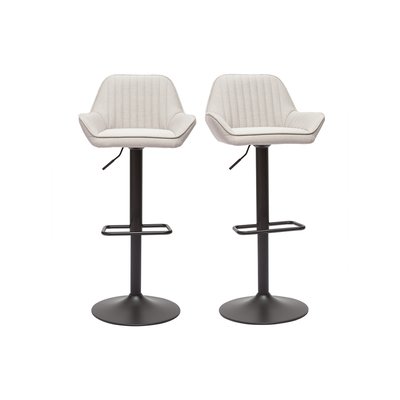 Tabourets de bar réglables design (lot de 2) RONNIE MILIBOO