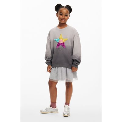 Sweat-shirt dégradé étoile DESIGUAL