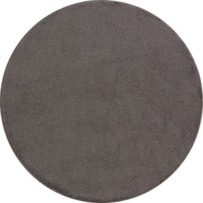 Tapis intérieur shaggy rond uni CALIFORNIE NAZAR RUGS