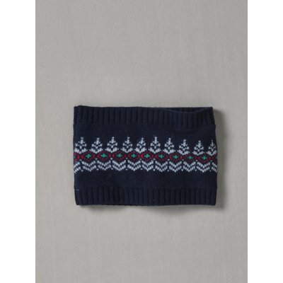 Snood jacquard en laine mérinos CYRILLUS