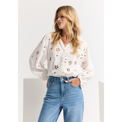 Chemise avec broderie anglaise LOLALIZA