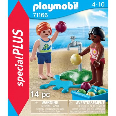 Special Plus Enfants et ballons d'eau PLAYMOBIL