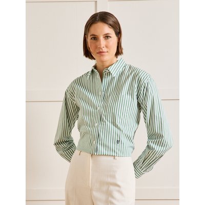 Chemise rayée monogramme brodé CYRILLUS