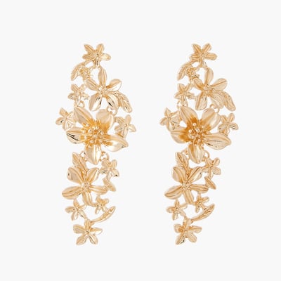 Boucles d'oreilles longues à fleurs BALABOOSTE