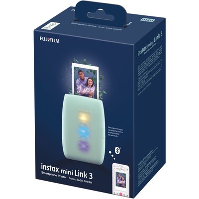 Imprimante photo portable Instax mini Link 3 vert FUJIFILM
