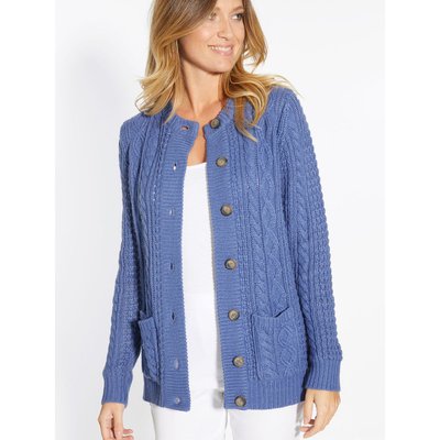 Gilet long boutonne femme La Redoute