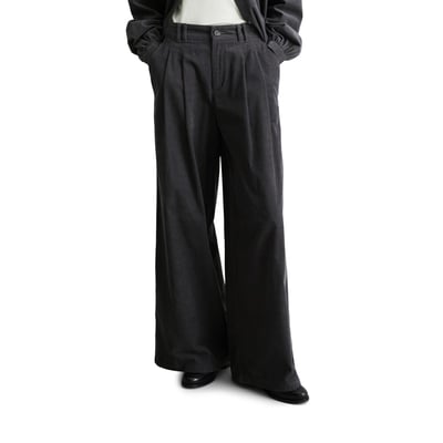 Pantalon en velours côtelé à plis larges en coton biologique MARC O’POLO DENIM