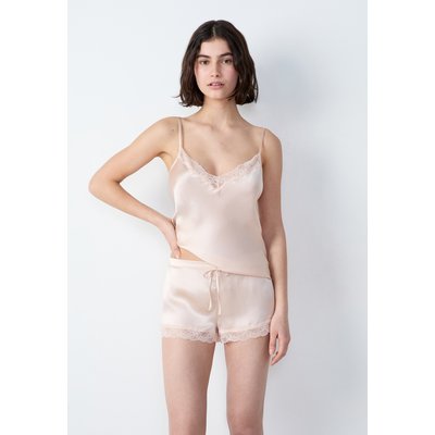Short de pyjama en soie détails dentelle MILKY ETAM