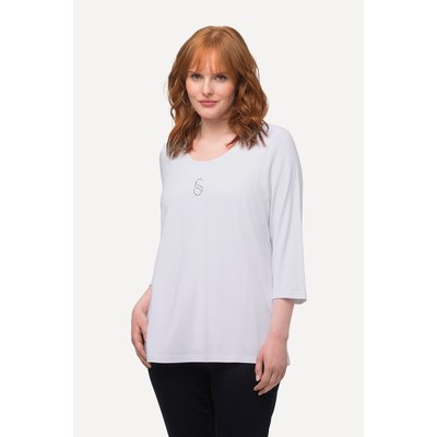 T-shirt à col rond et manches 3/4 ULLA POPKEN