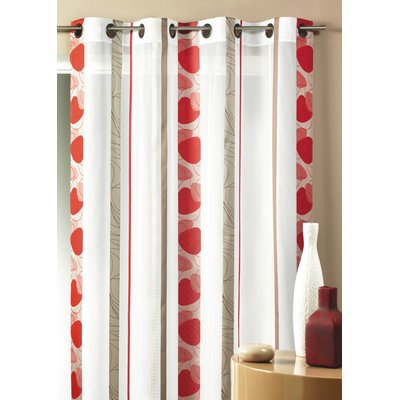 Voilage en jacquard fantaisie HOME MAISON