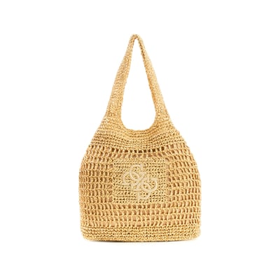 Sac À Bandoulière En Raffia GUESS