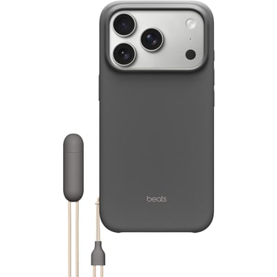 Coque iPhone 17 Pro Magsafe stand Gris granite BEATS BY DR,DRE