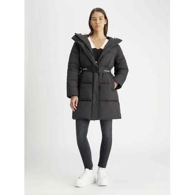 Chaqueta acolchada de manga larga con capucha y cremallera CALVIN KLEIN JEANS