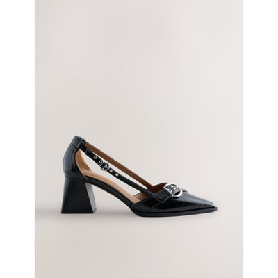 Chaussures en 2 parties à talon carré/boucle NEXT