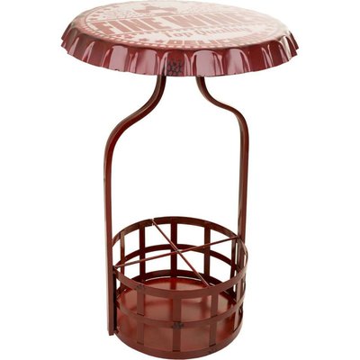table dappoint design porte bouteilles en métal coloré RECOLLECTION