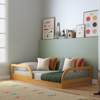 Lit enfant Montessori Bois massif  LAYA AKITEN RETAIL