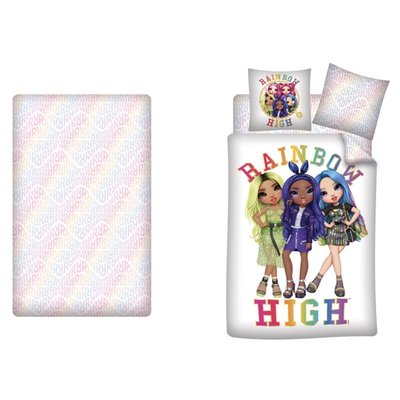 Parure de Lit Enfant 3 pièces Rainbow High HOME