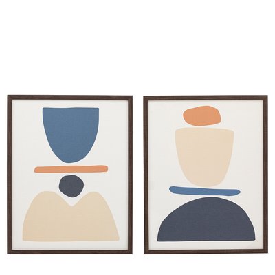 Set of 2 Balance Framed Art SO'HOME