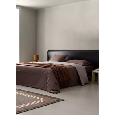 Housse de couette en percale de coton 100 % Lit 90 cm MANGO HOME