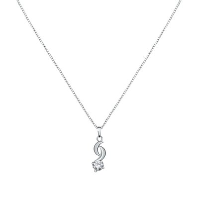 Collier en argent 925 et oxyde de zirconium CLEOR