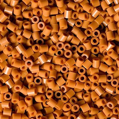 Sachet 1000 perles plastique Midi marron clair HAMA
