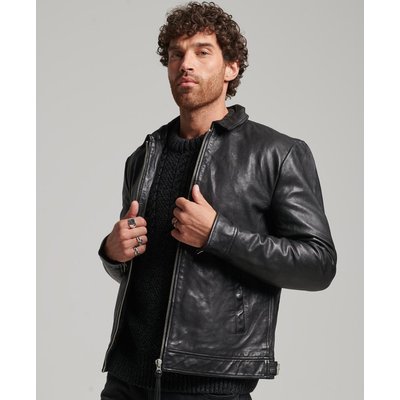 Blouson cuir homme superdry clearance