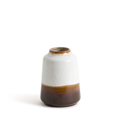 Vase bicolore en céramique H17,5 cm, Almo LA REDOUTE INTERIEURS