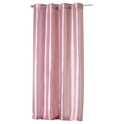 Rideau a oeillets tissu Shantung Shana DOUCEUR D'INTÉRIEUR