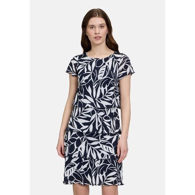 Robe à volants à encolure bateau BETTY BARCLAY