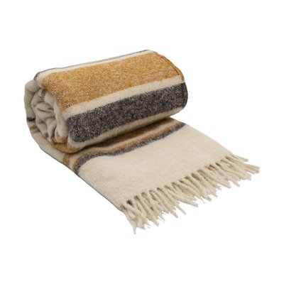 Plaid mohair et alpaga LUZ TOISON D OR