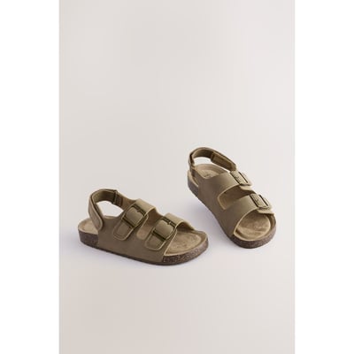 Sandales à double boucle avec assise NEXT