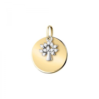 Pendentif en or jaune 375 LADY BLUESPIRIT