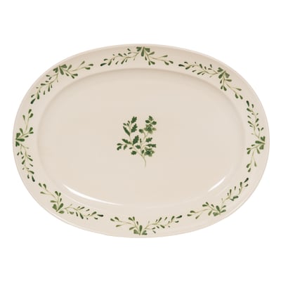 Plat ovale Appoline   42x30 cm TABLE PASSION