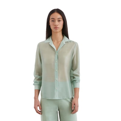 Blouse relaxed en mélange TENCEL™ Lyocell MARC O'POLO